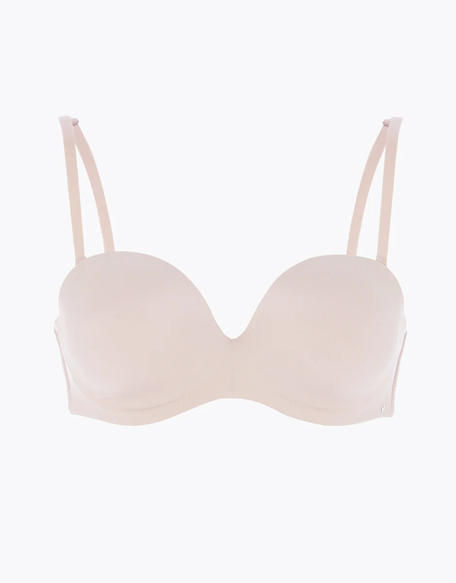 Balconette imbottito strapless, skin - Image 7