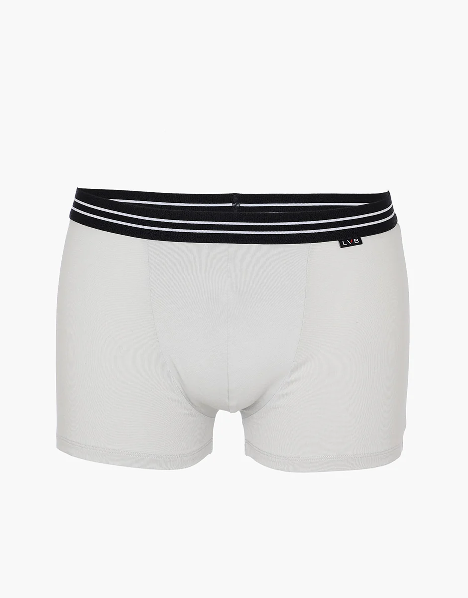 Bipack Boxer Basic Multipack in Stretch Cotton, grigio ghiaccio - Image 3