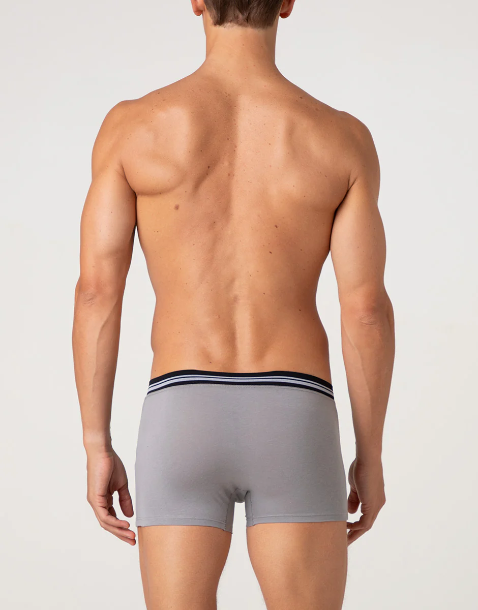 Boxer Comfort 360 Stretch Cotton, grigio scuro - Image 2