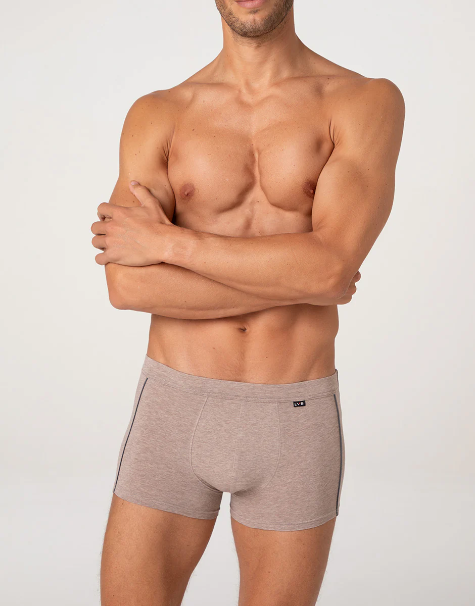 Boxer Dynamic Cotton, beige melange - Image 3