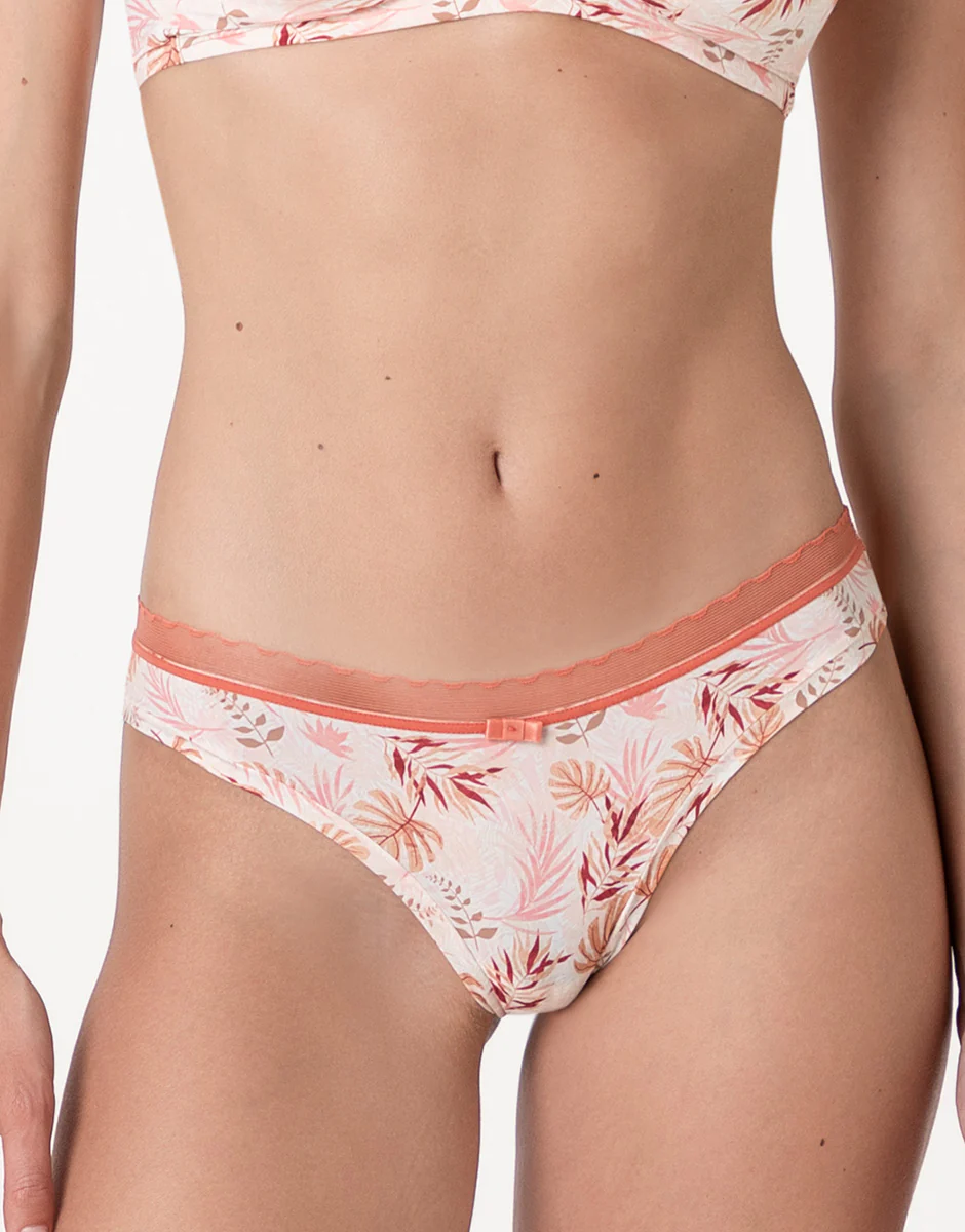 Brasiliano My Daily Comfort Printed in microfibra, rosa polvere stampato