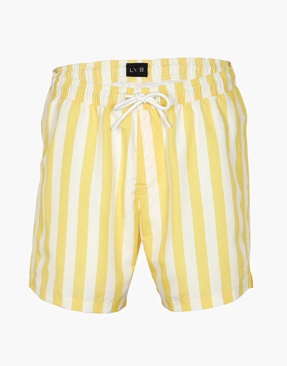 Costume Boxer Trendy Manopesca, giallo righe - Image 4