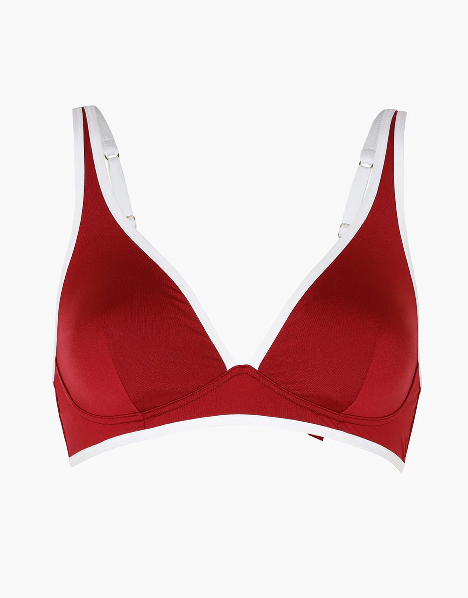 Costume Reggiseno Imbottito Senza Ferretto Timeless, rosso tibetano - Image 6