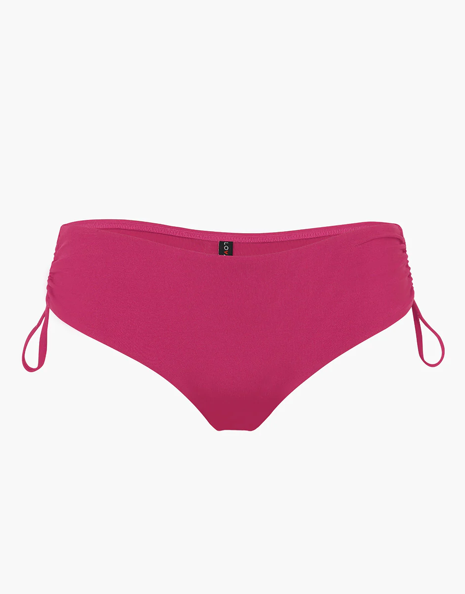 Costume Slip Alto con Coulisse Shiny Micro, lampone viola - Image 5
