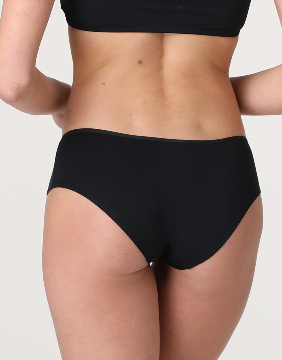Culotte Ultrasoft Panties in Cotone Modal, nero - Image 3