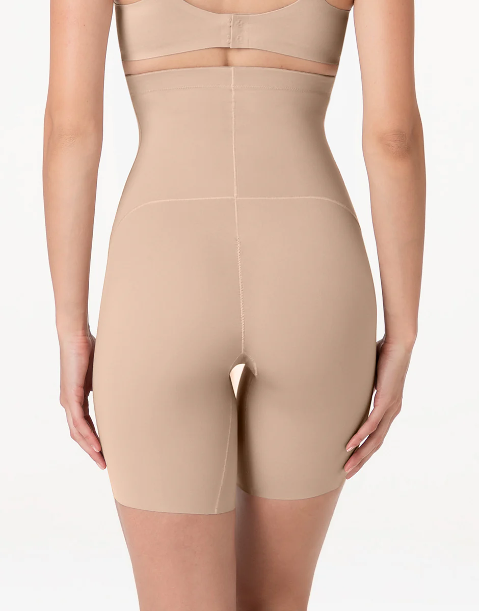 Guaina Gambaletto Vita Alta Modellante Sculpt Shaping in microfibra, nudo chiaro - Image 3