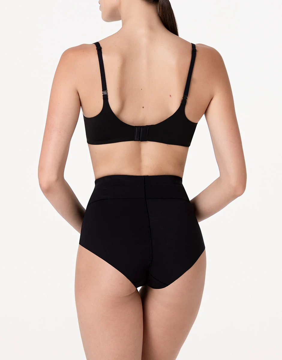 Guaina Midi Modellante Sculpt Shaping in microfibra, nero - Image 4