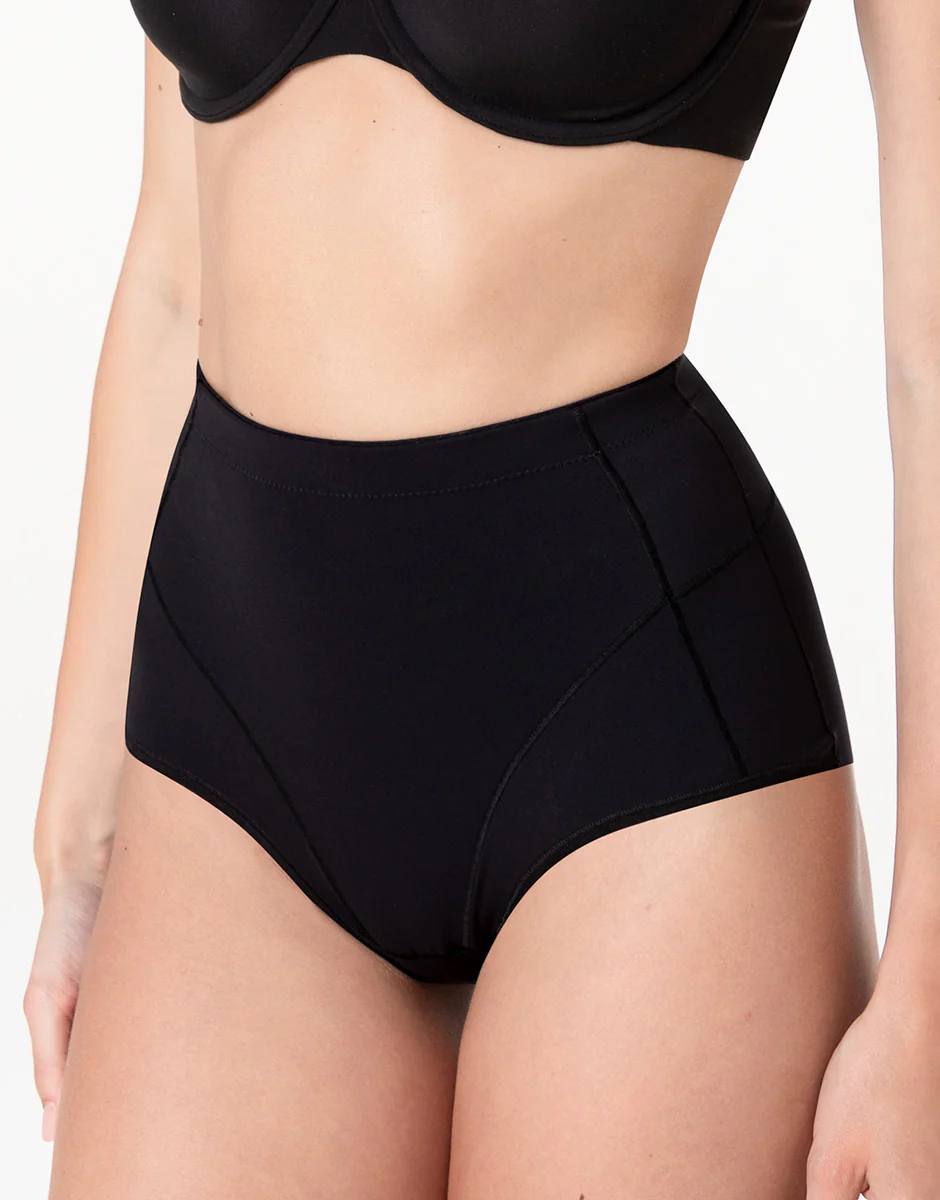 Guaina Midi Modellante Sculpt Shaping in microfibra, nero - Image 5