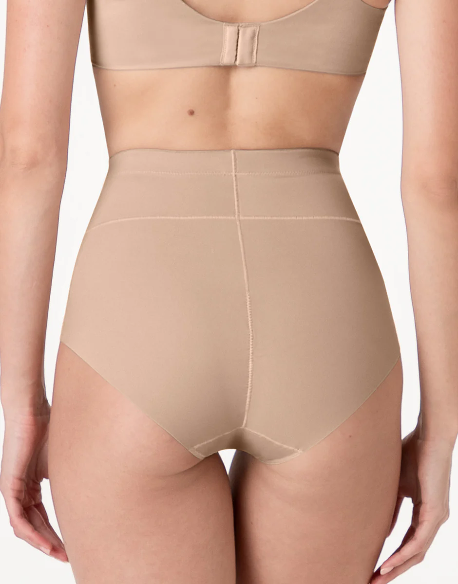 Guaina Midi Modellante Sculpt Shaping in microfibra, nudo chiaro - Image 2