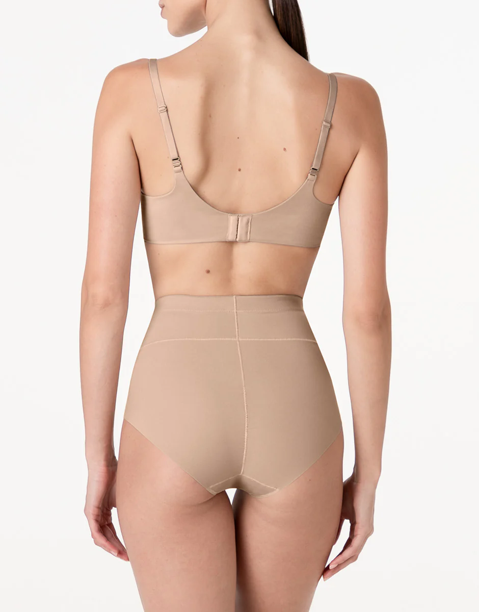 Guaina Midi Modellante Sculpt Shaping in microfibra, nudo chiaro - Image 4