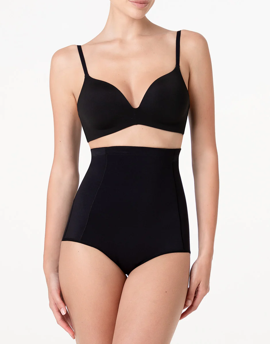 Guaina Vita Alta Modellante Sculpt Shaping in microfibra, nero - Image 3
