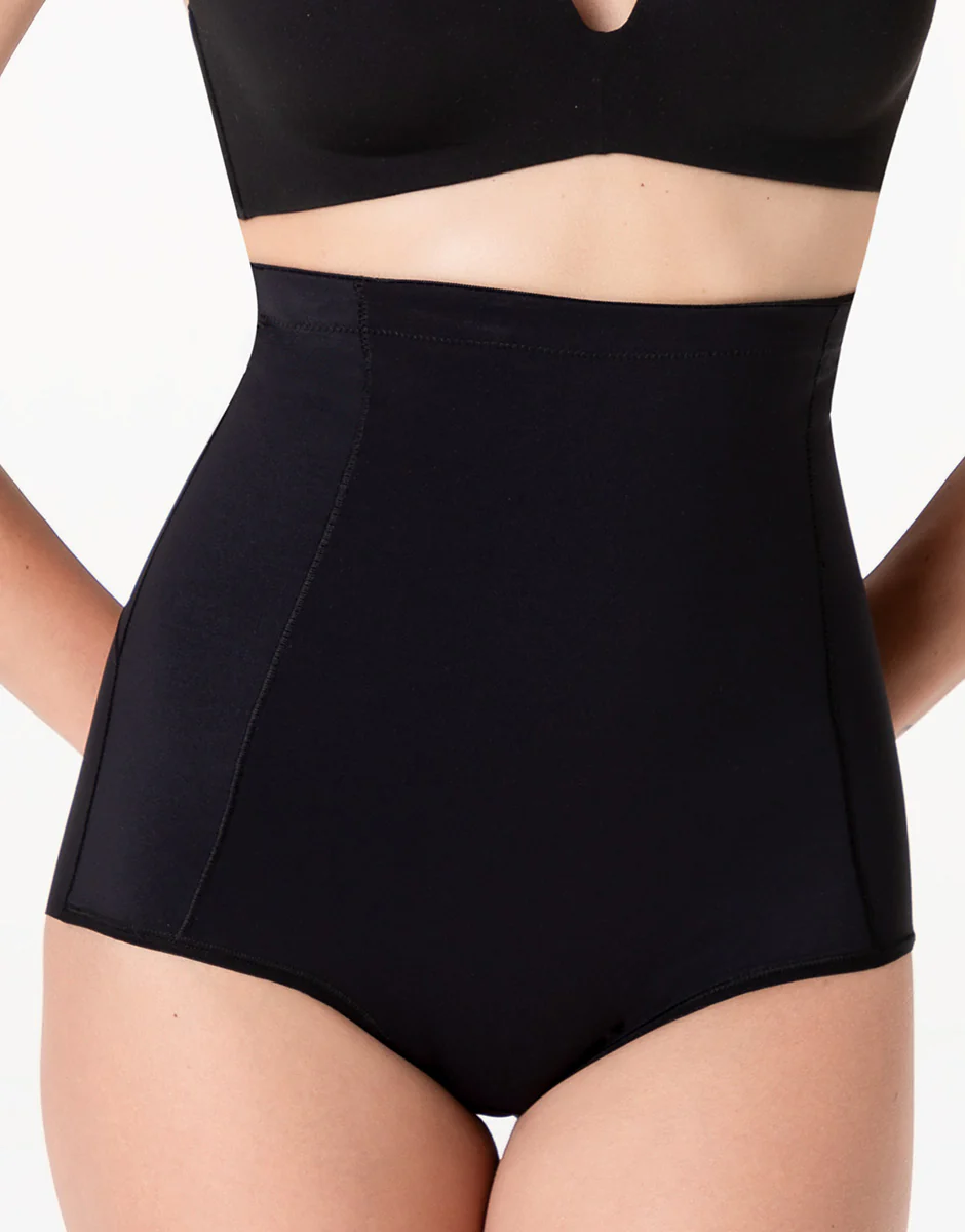 Guaina Vita Alta Modellante Sculpt Shaping in microfibra, nero - Image 5