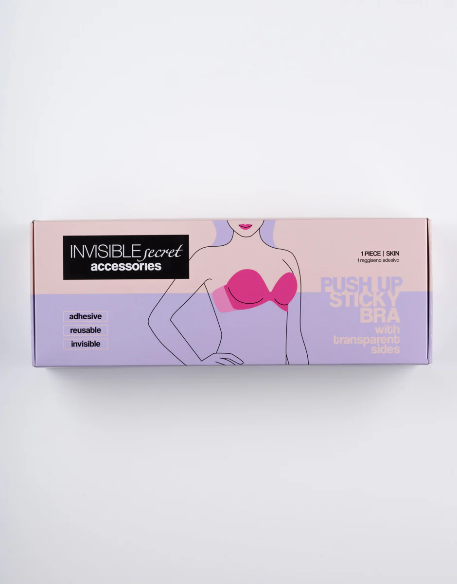 Reggiseno adesivo effetto push up Invisible Secret, skin - Image 3