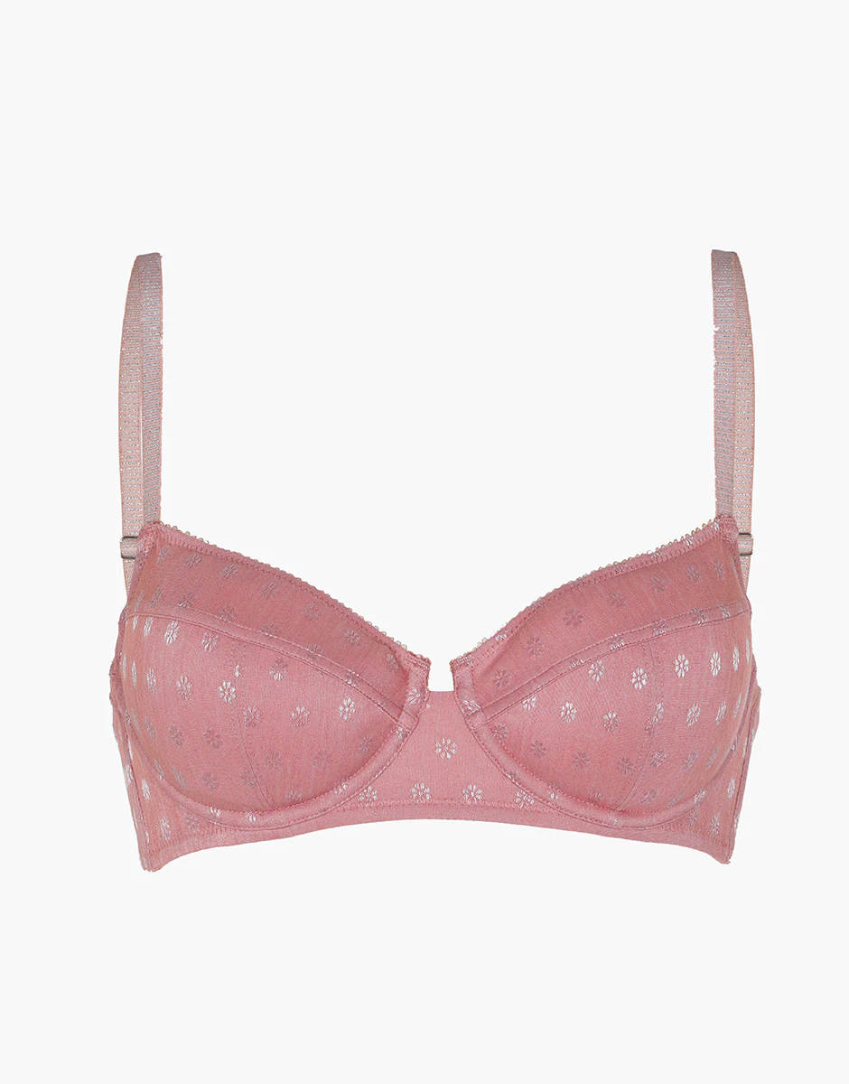 Reggiseno con Ferretto Daisy Fancy Micro, rosa polvere - Image 6