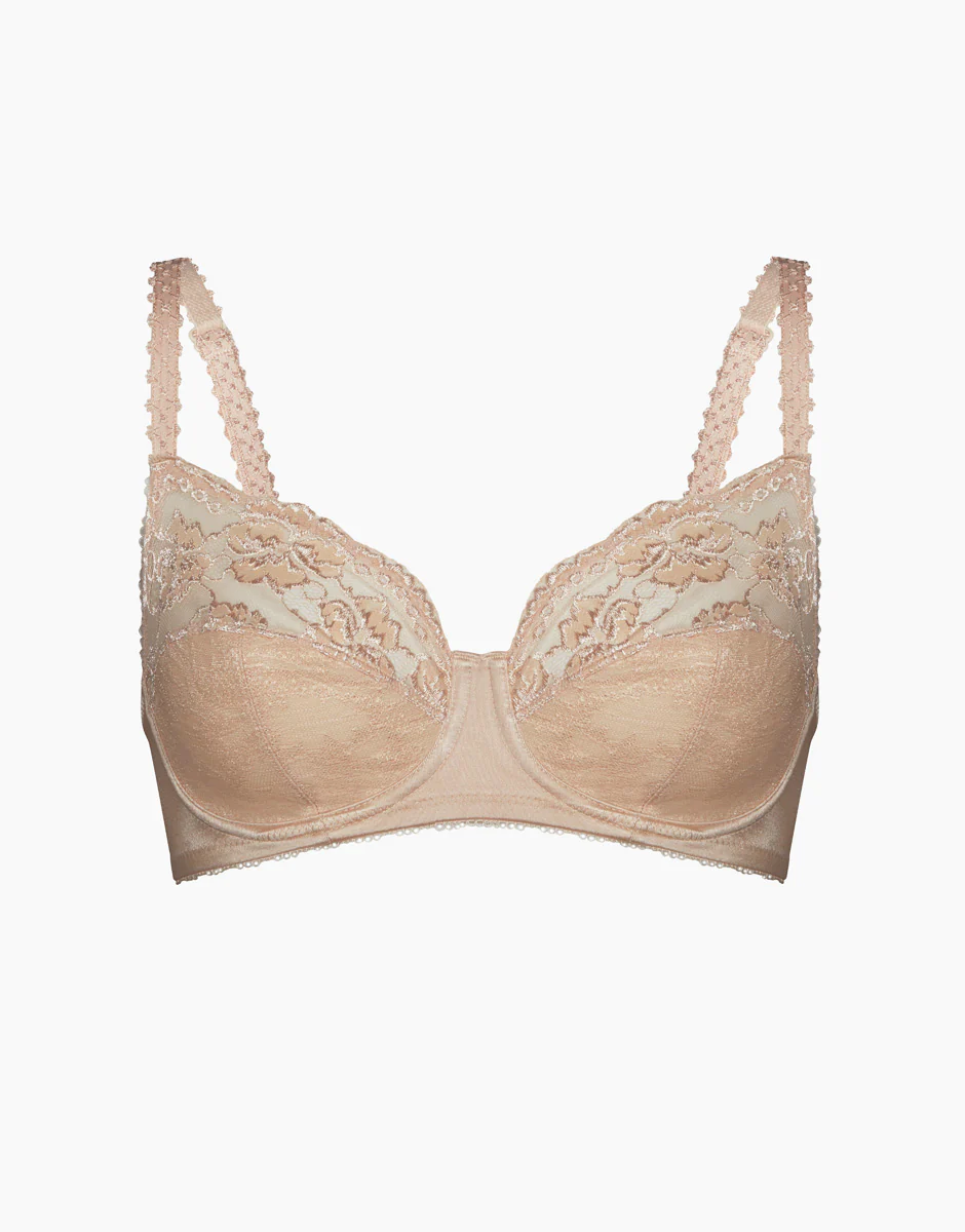 Reggiseno con ferretto senza imbottitura Exuberance, skin, in pizzo. Alto sostegno - Image 7