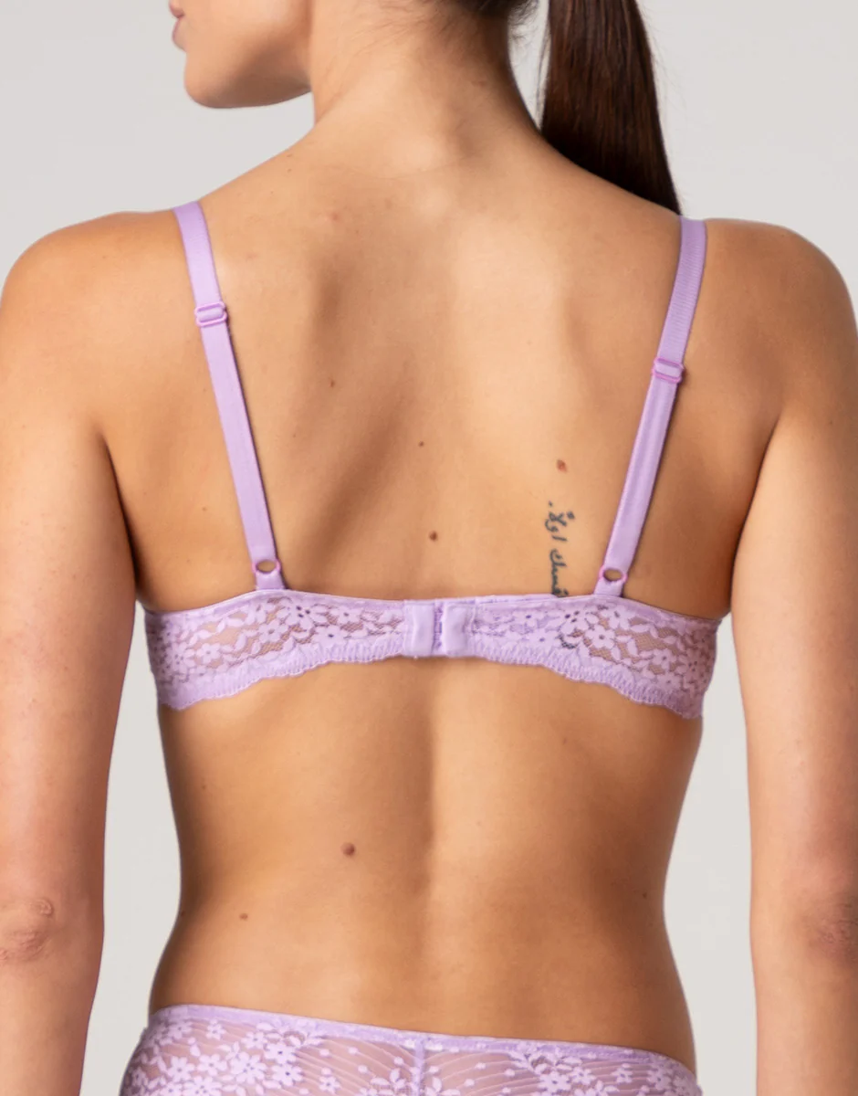 Reggiseno Push-Up con Ferretto Spring Lace in pizzo, lavanda - Image 2
