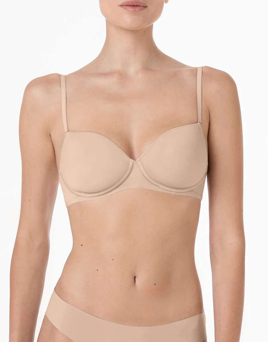 Reggiseno Senza Ferretto Coppa Spacer Invisible Breeze in microfibra, nudo chiaro - Image 2