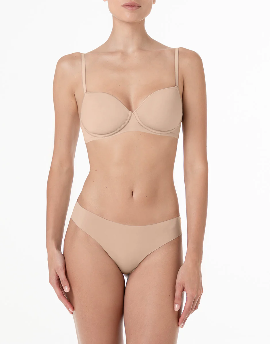 Reggiseno Senza Ferretto Coppa Spacer Invisible Breeze in microfibra, nudo chiaro - Image 4