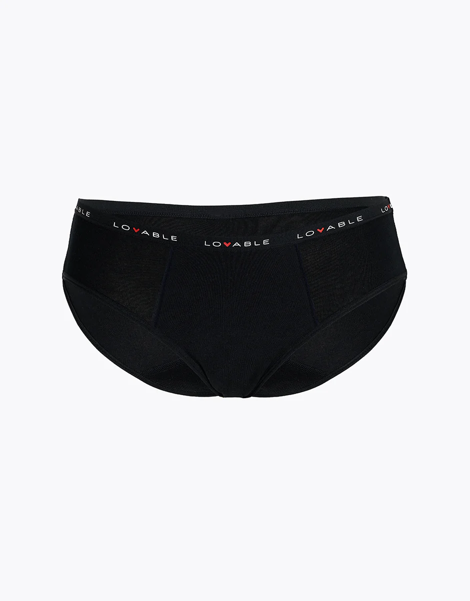Slip da Ciclo per Adolescenti MY FIRST PERIOD PANTIES, flusso medio - Nero - Image 7