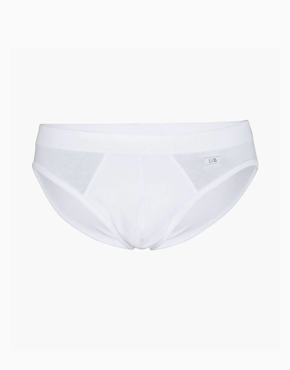 Slip mini Cotton Stretch bianco in cotone elasticizzato - Image 4