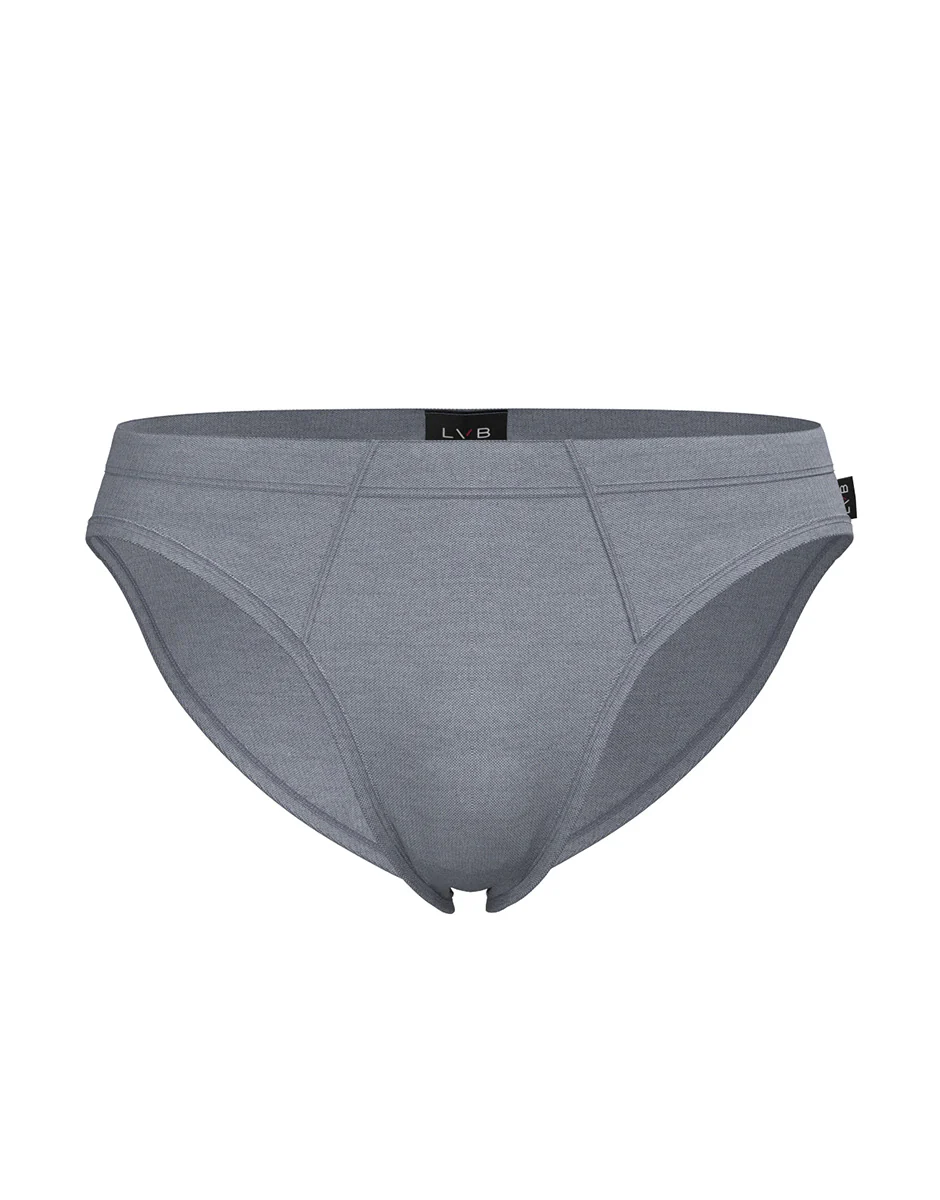 Slip Piquet Micromodal, avio scuro - Image 3