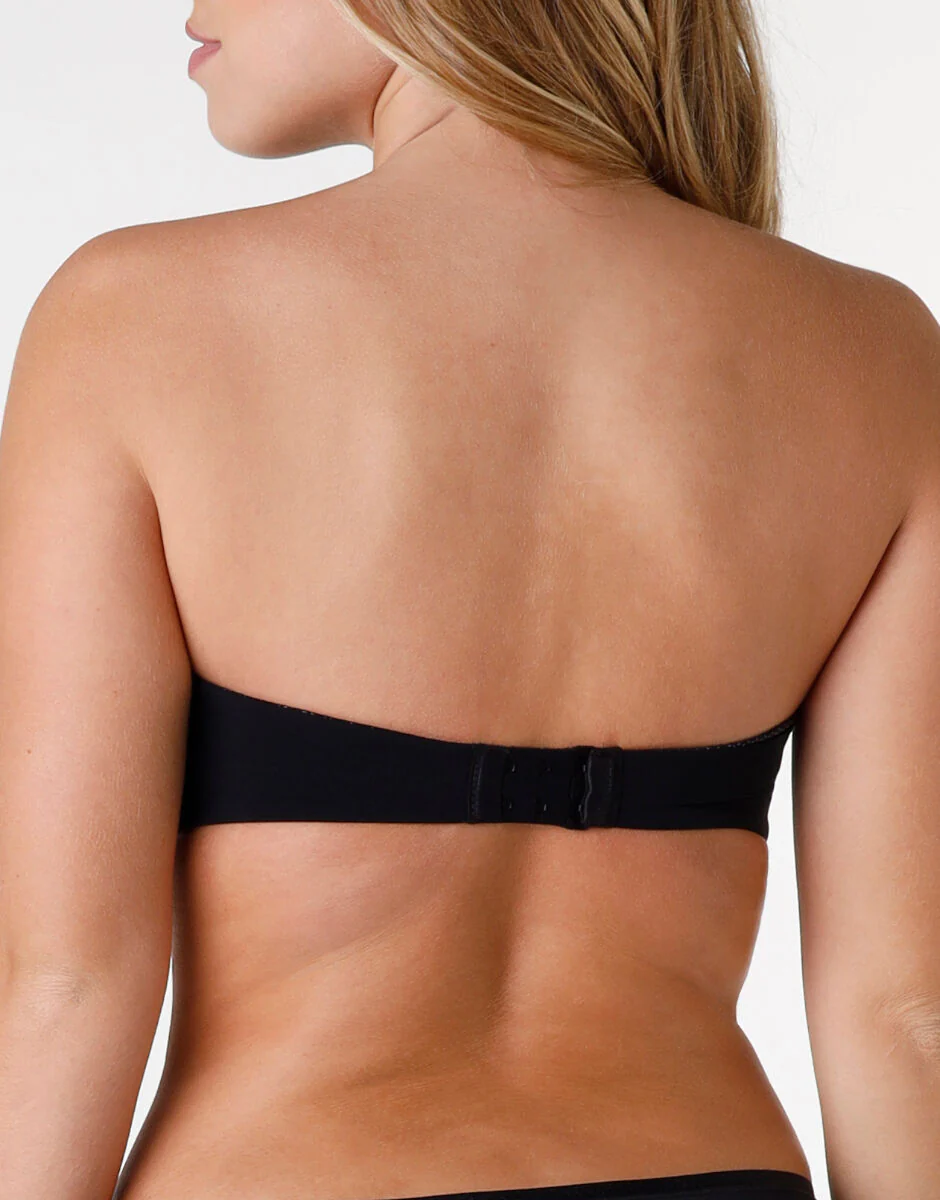 WONDERBRA Reggiseno Push-Up Ultimate Strapeless in microfibra, nero - Image 2